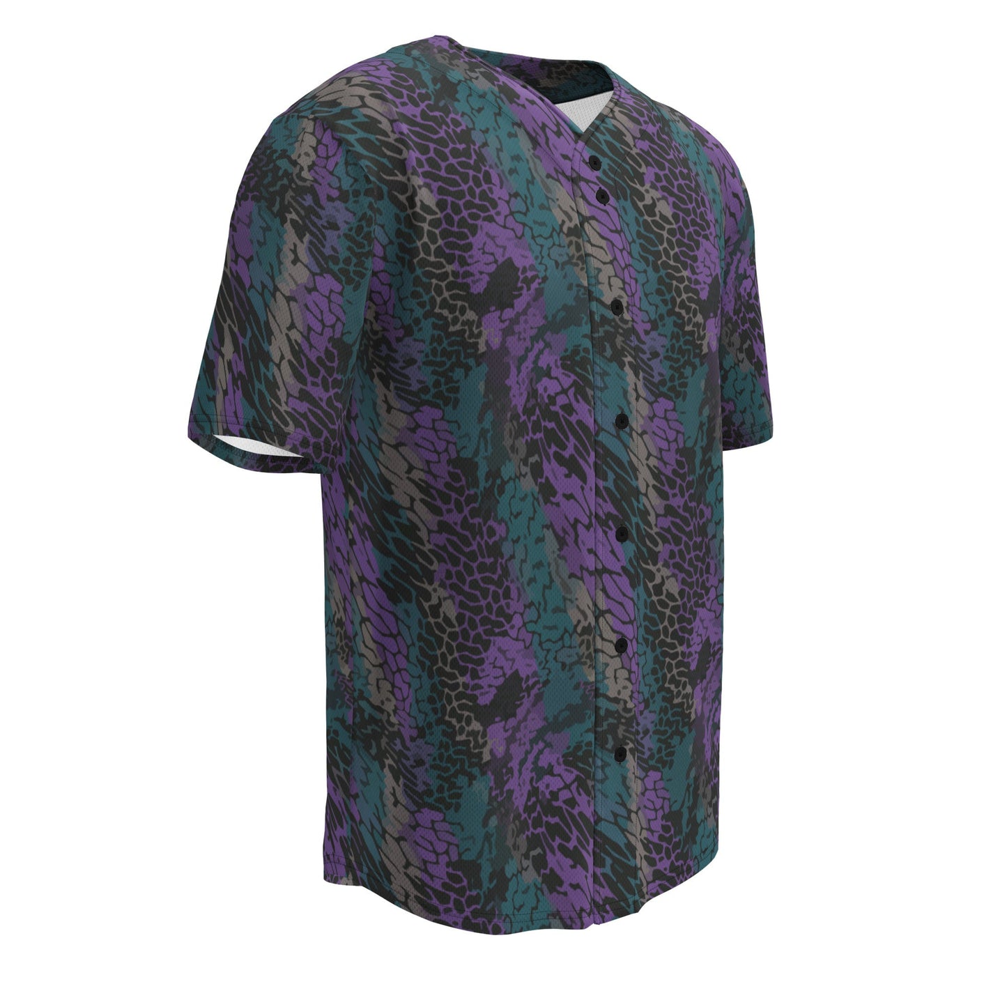 Modern Warfare Dragon Skin Neon CAMO baseball jersey - Baseball Jerseys