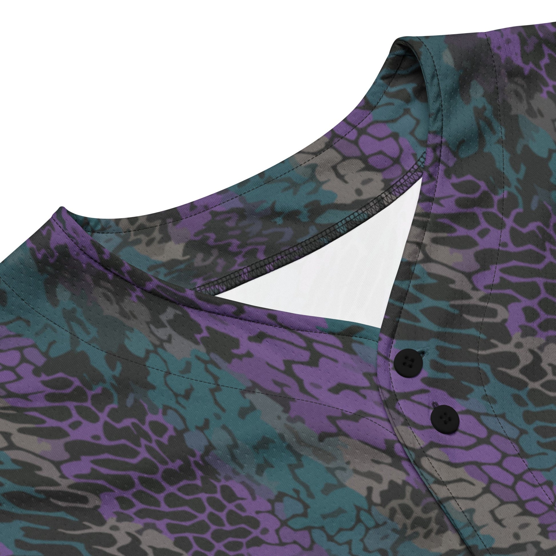 Modern Warfare Dragon Skin Neon CAMO baseball jersey - Baseball Jerseys