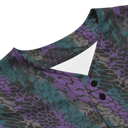 Modern Warfare Dragon Skin Neon CAMO baseball jersey - Baseball Jerseys