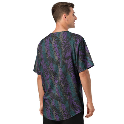 Modern Warfare Dragon Skin Neon CAMO baseball jersey - Baseball Jerseys