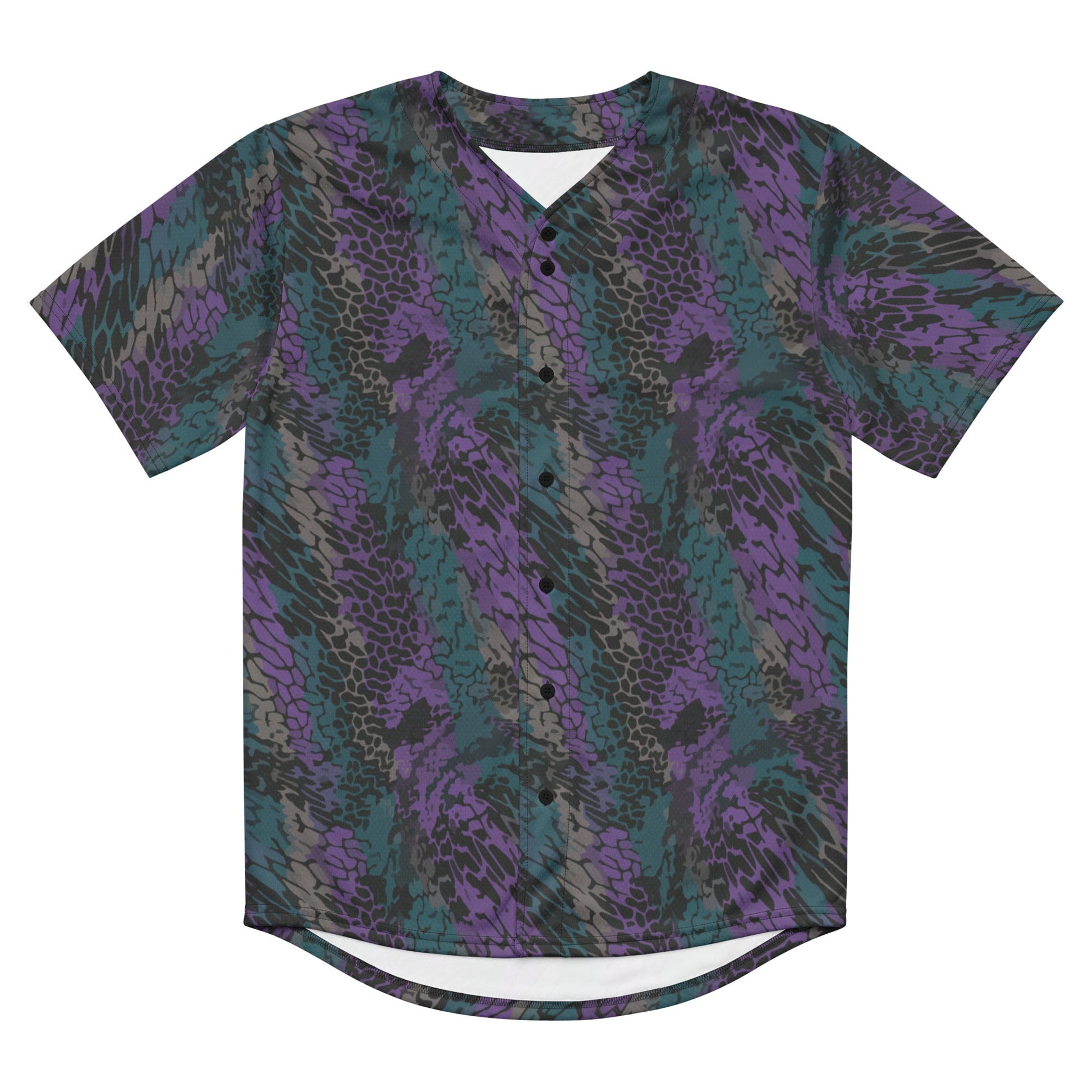 Modern Warfare Dragon Skin Neon CAMO baseball jersey - Baseball Jerseys