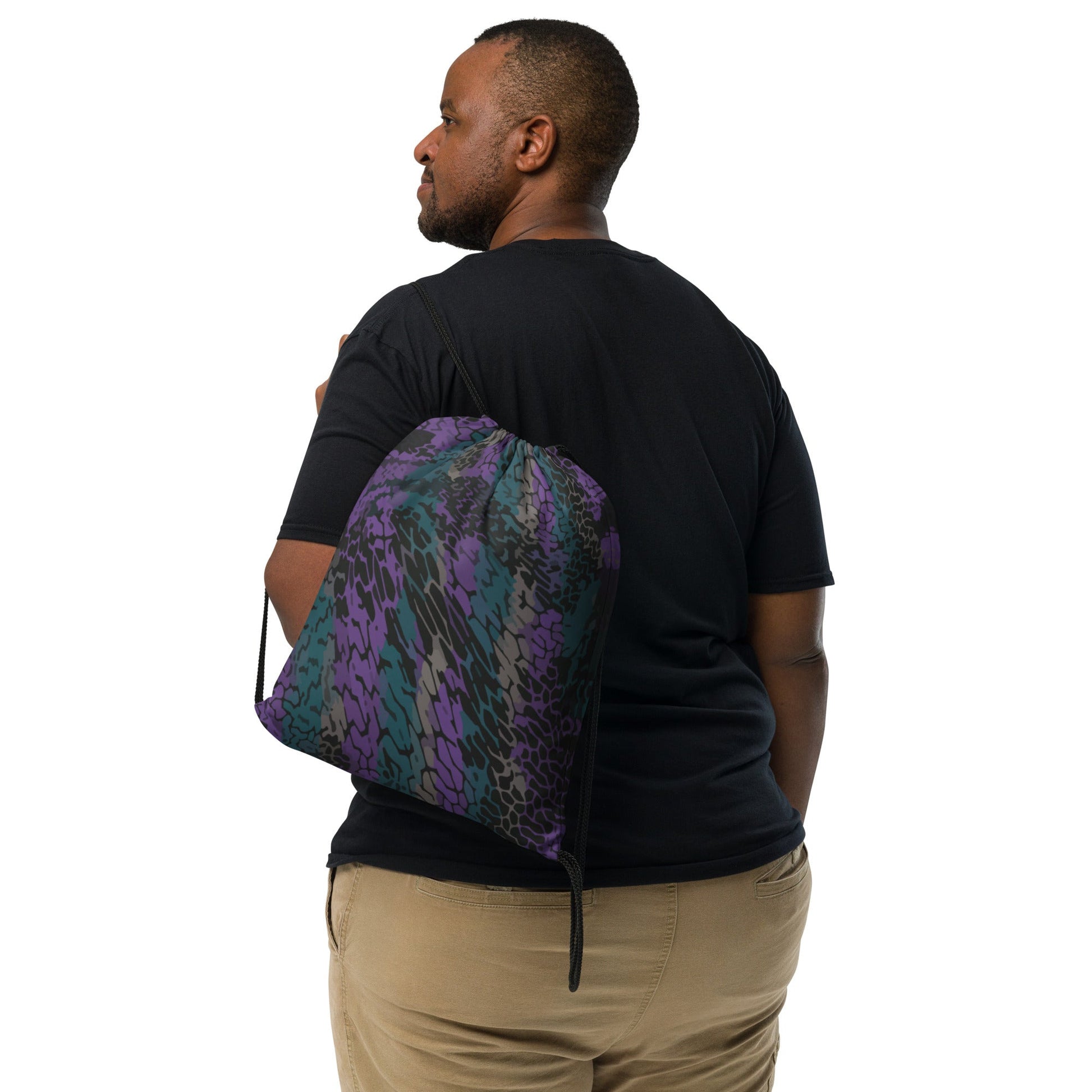 Modern Warfare Dragon Skin Neon CAMO Drawstring Bag - Bags