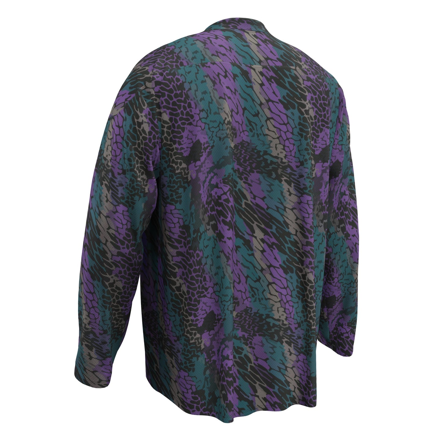 Modern Warfare Dragon Skin Neon CAMO hockey fan jersey - Hockey Jerseys