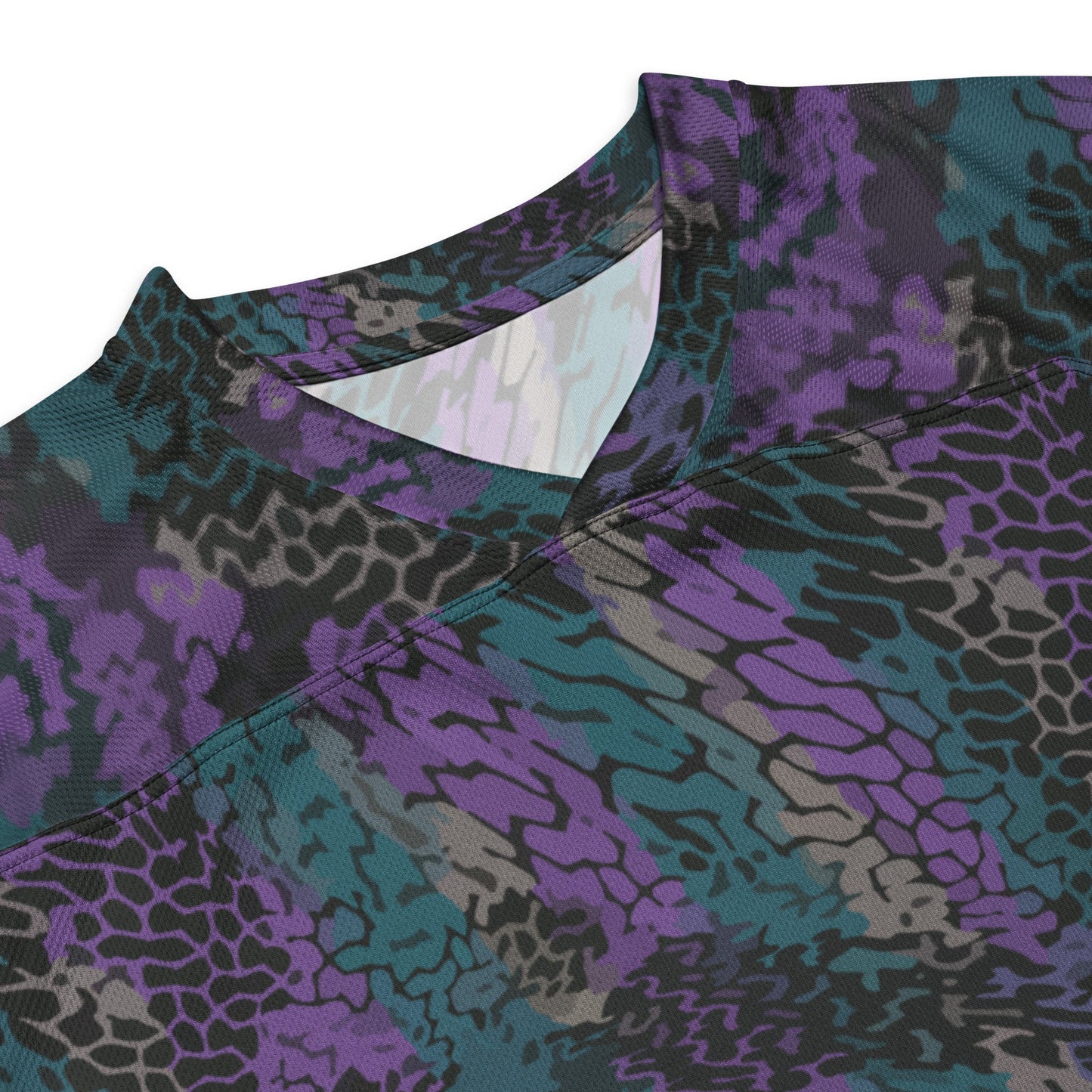 Modern Warfare Dragon Skin Neon CAMO hockey fan jersey - Hockey Jerseys