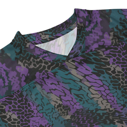 Modern Warfare Dragon Skin Neon CAMO hockey fan jersey - Hockey Jerseys