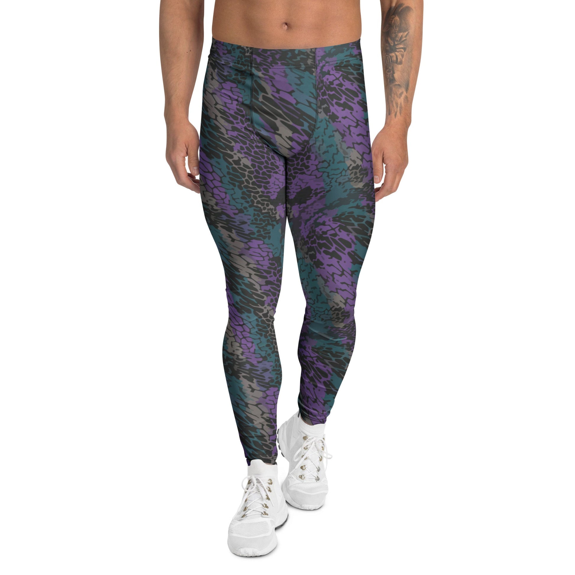 Modern Warfare Dragon Skin Neon CAMO Mens Leggings - XS
