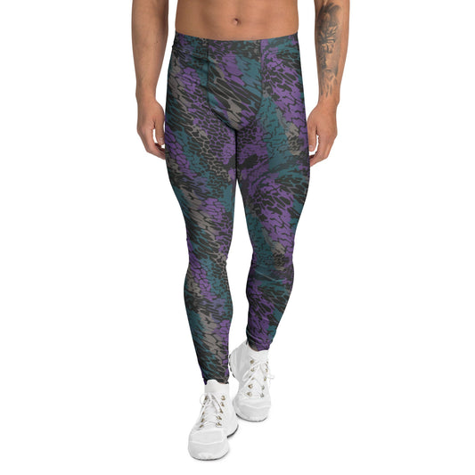Modern Warfare Dragon Skin Neon CAMO Mens Leggings - XS