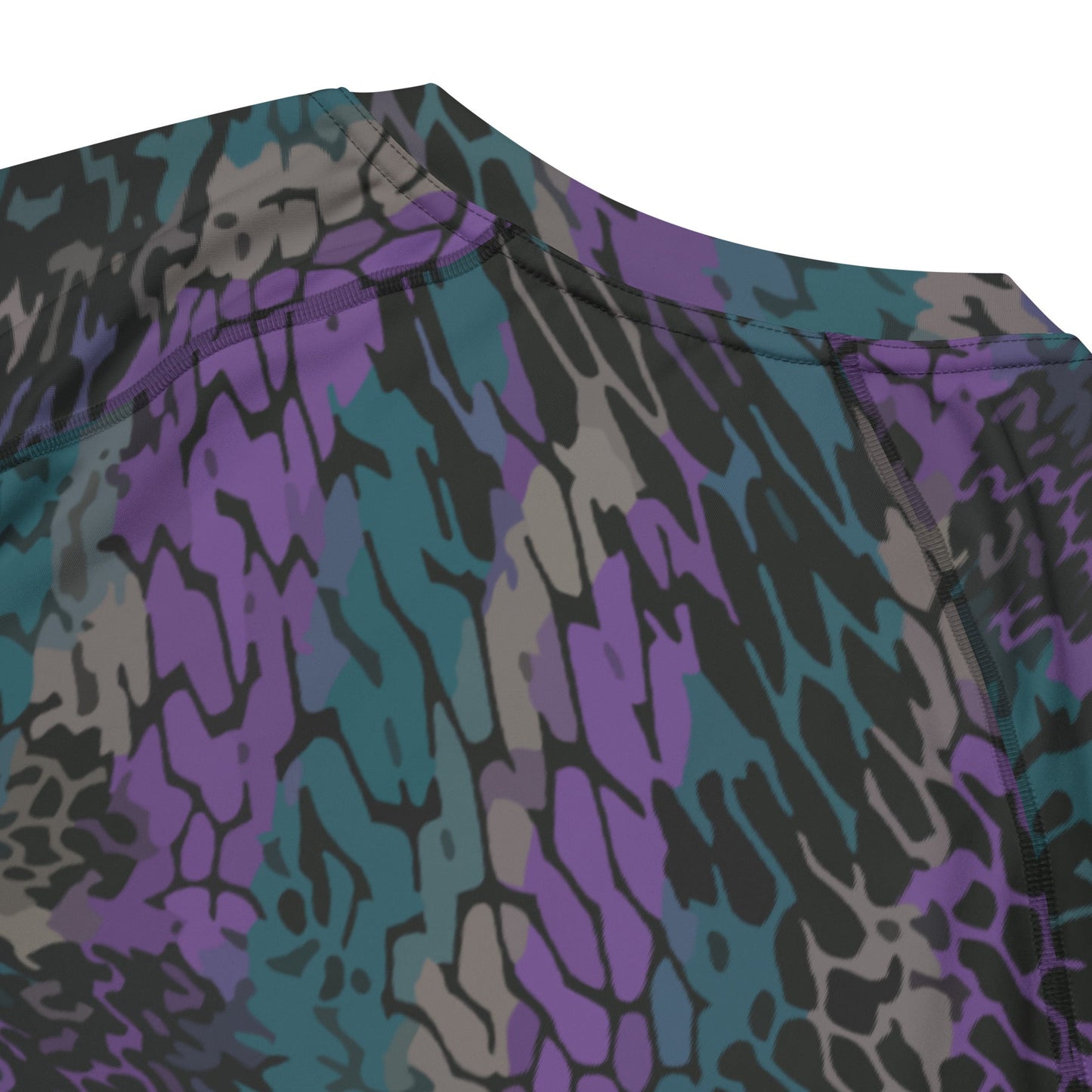 Modern Warfare Dragon Skin Neon CAMO Mens Short-Sleeve Rash Guard - Short-sleeve Guards