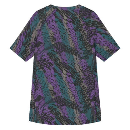 Modern Warfare Dragon Skin Neon CAMO Mens Short-Sleeve Rash Guard - Short-sleeve Guards