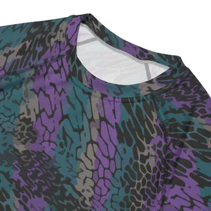 Modern Warfare Dragon Skin Neon CAMO Mens Short-Sleeve Rash Guard - Short-sleeve Guards