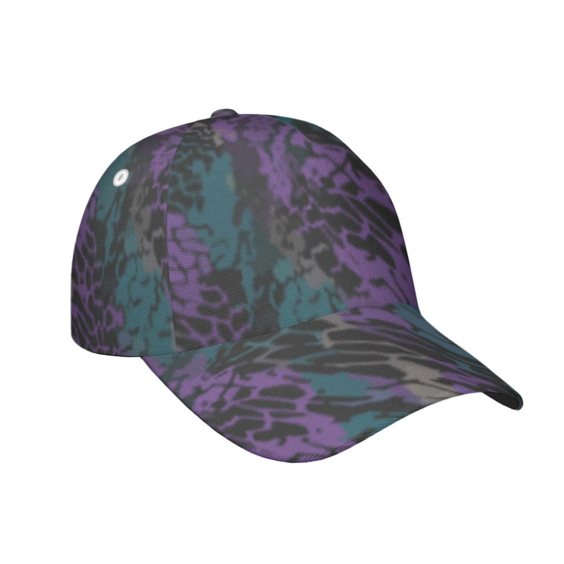 Modern Warfare Dragon Skin Neon CAMO Snapback Ball Cap - U / White