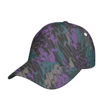 Modern Warfare Dragon Skin Neon CAMO Snapback Ball Cap - U / White