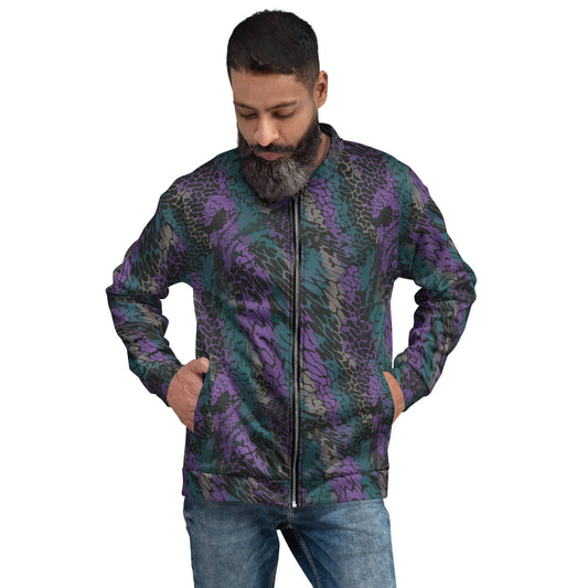 Modern Warfare Dragon Skin Neon CAMO Unisex Bomber Jacket - XS - Jackets