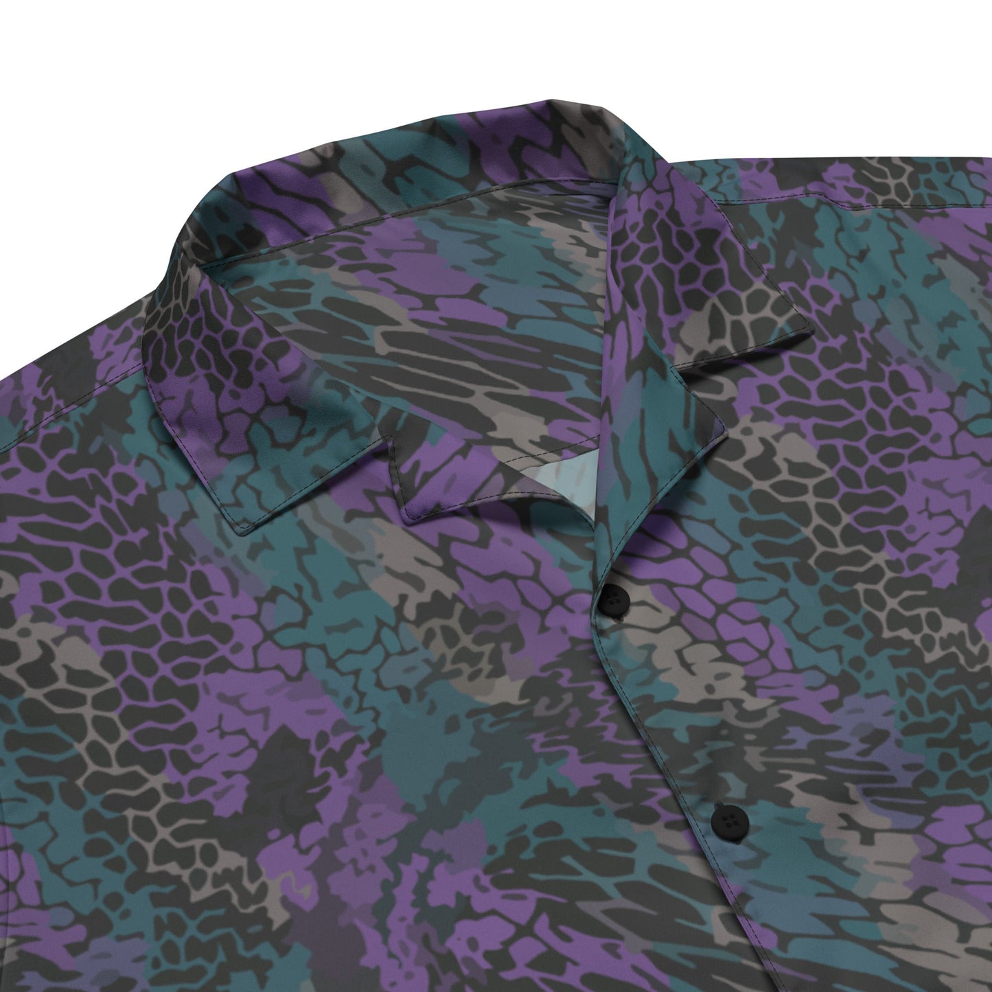 Modern Warfare Dragon Skin Neon CAMO Unisex button shirt - Button Shirts