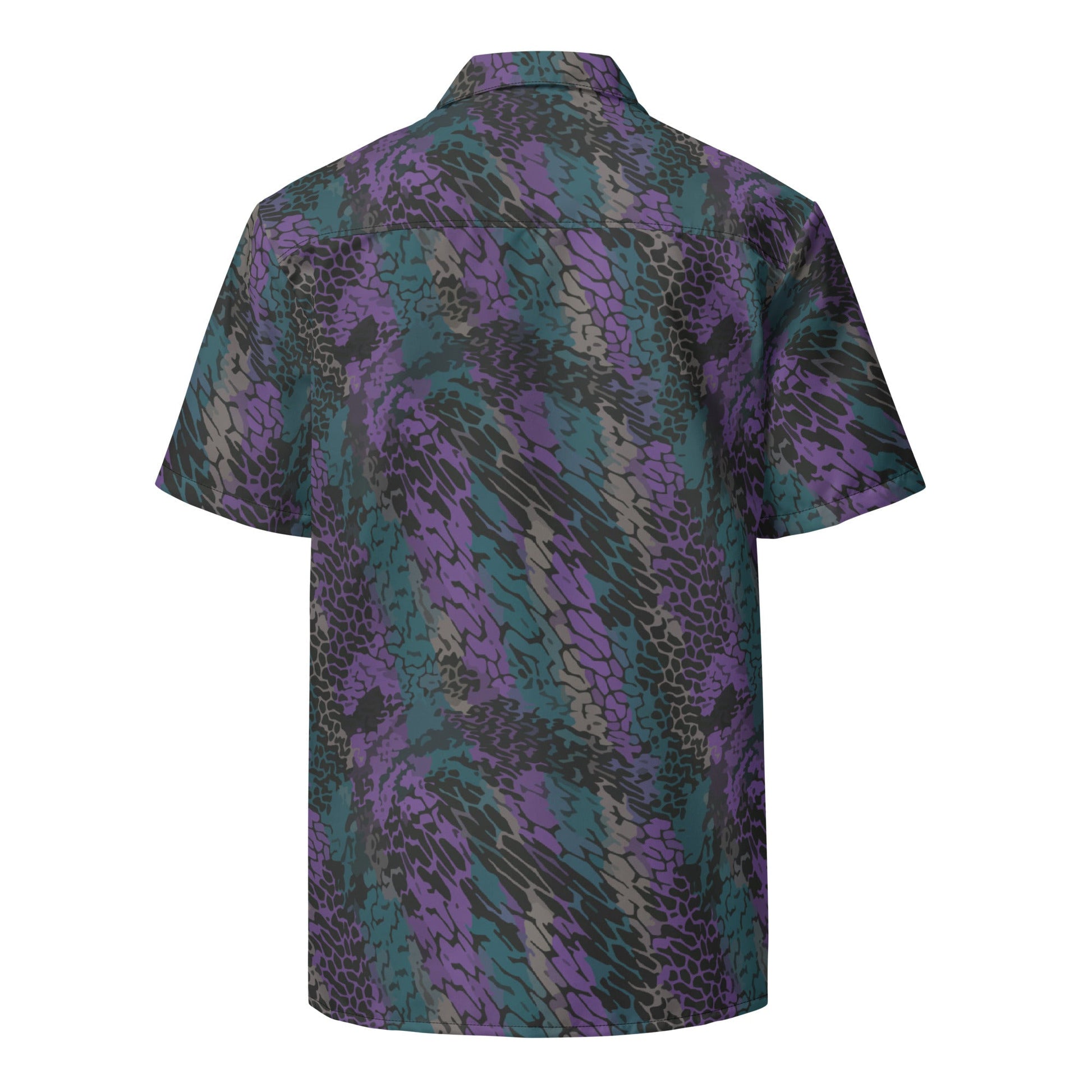 Modern Warfare Dragon Skin Neon CAMO Unisex button shirt - Button Shirts