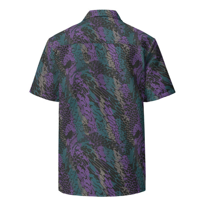 Modern Warfare Dragon Skin Neon CAMO Unisex button shirt - Button Shirts