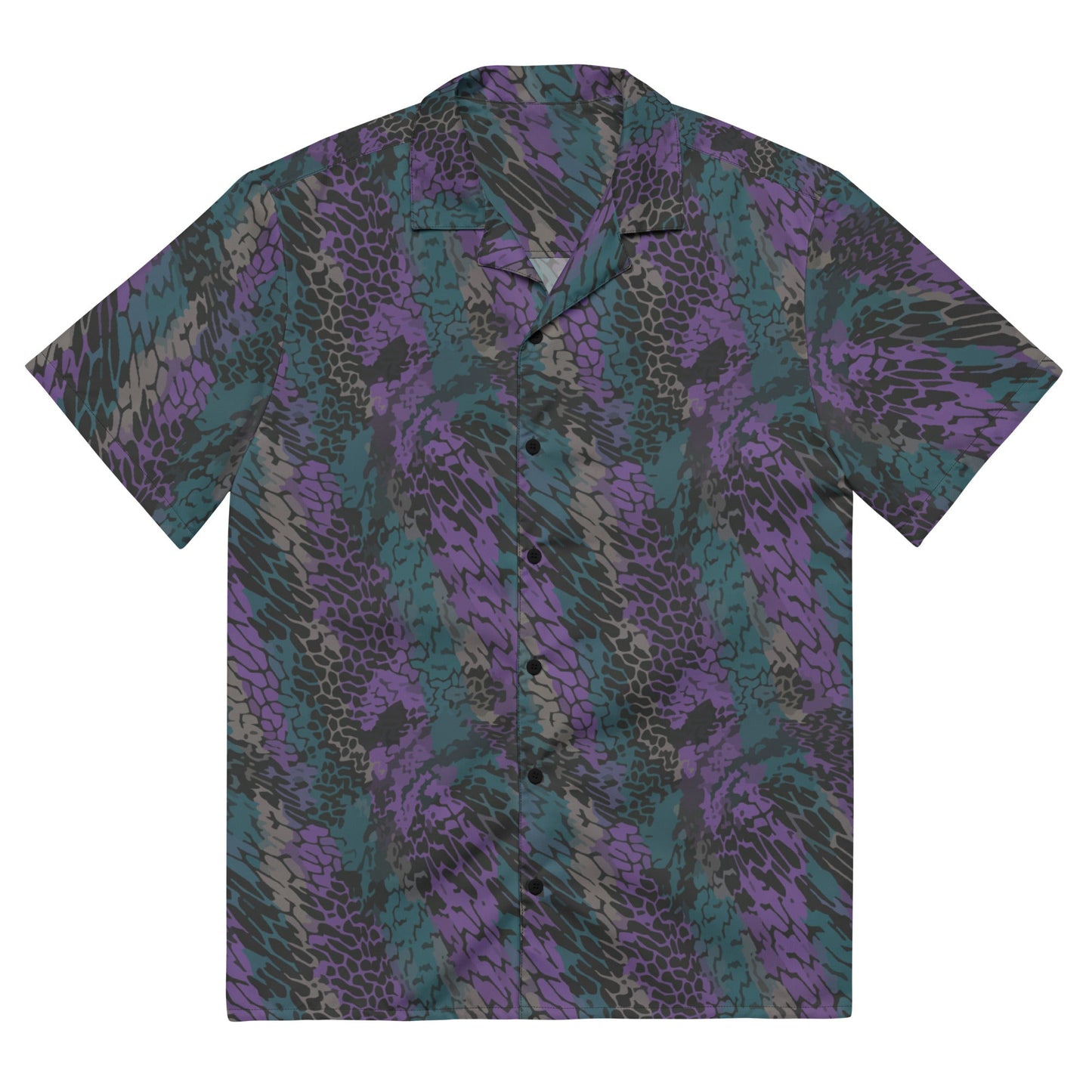 Modern Warfare Dragon Skin Neon CAMO Unisex button shirt - 2XS - Button Shirts