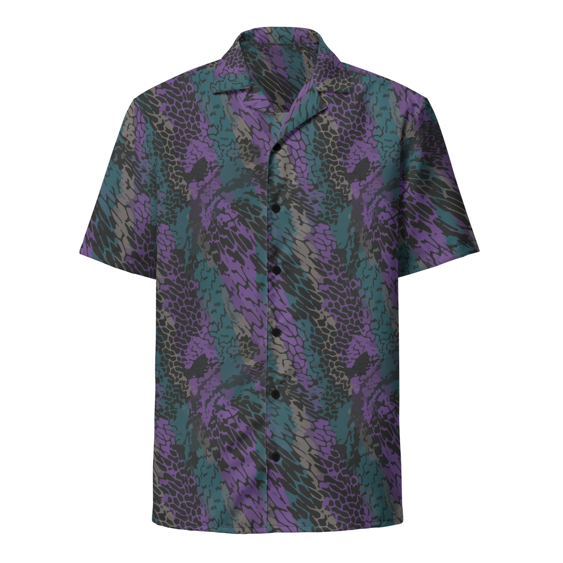 Modern Warfare Dragon Skin Neon CAMO Unisex button shirt - Button Shirts
