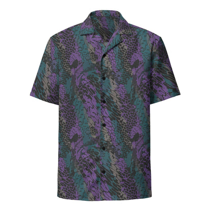 Modern Warfare Dragon Skin Neon CAMO Unisex button shirt - Button Shirts