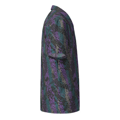 Modern Warfare Dragon Skin Neon CAMO Unisex button shirt - Button Shirts