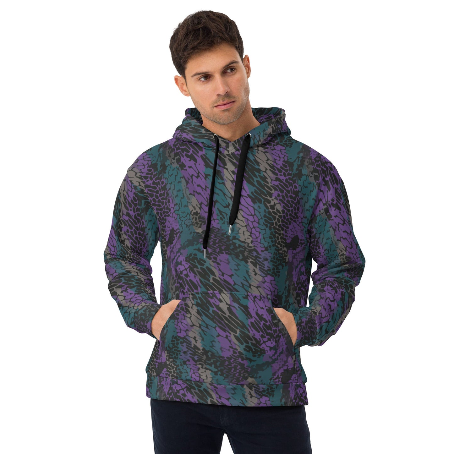 Modern Warfare Dragon Skin Neon CAMO Unisex Hoodie - 2XS - Hoodies