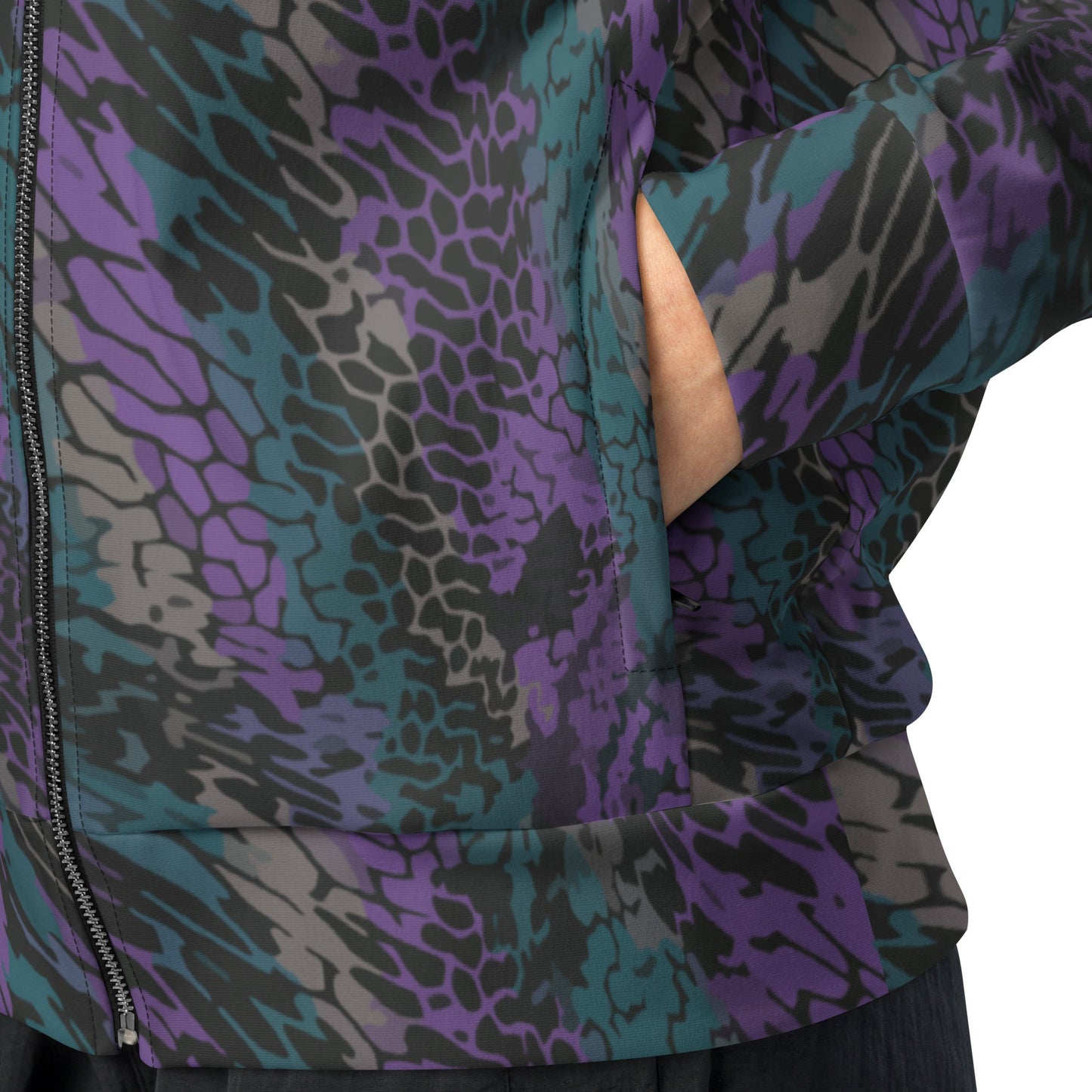 Modern Warfare Dragon Skin Neon CAMO Unisex track jacket - Track Jackets