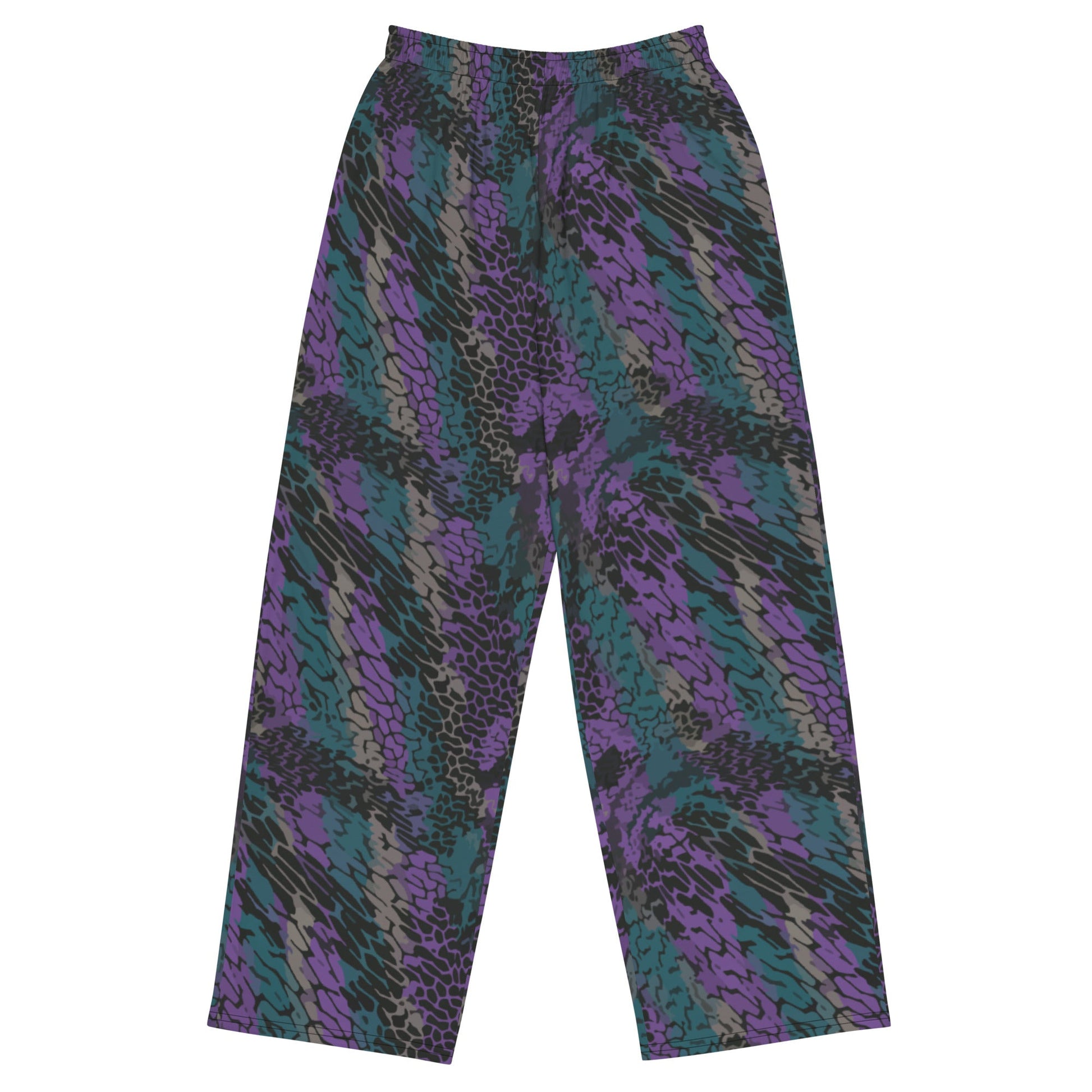 Modern Warfare Dragon Skin Neon CAMO unisex wide-leg pants - 2XS - Wide-leg Pants