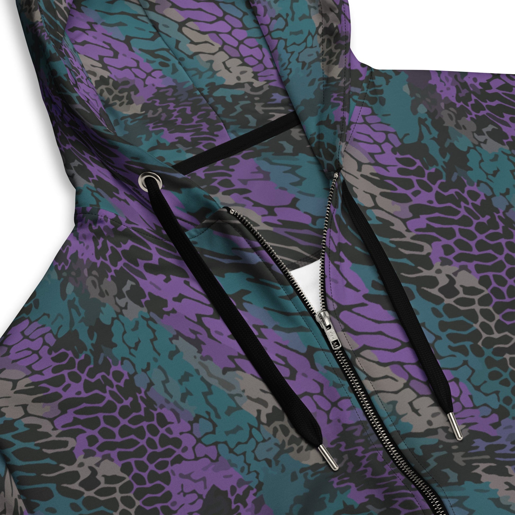 Modern Warfare Dragon Skin Neon CAMO Unisex zip hoodie - Zip Hoodies