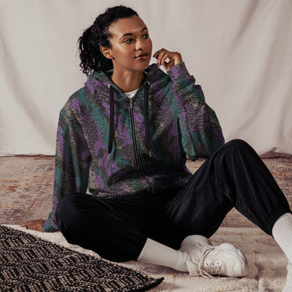 Modern Warfare Dragon Skin Neon CAMO Unisex zip hoodie - Zip Hoodies