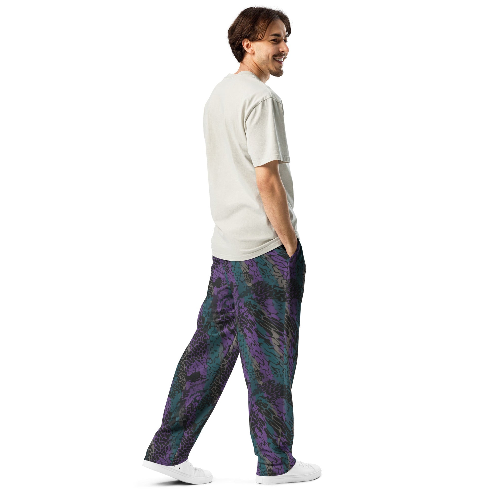 Modern Warfare Dragon Skin Neon CAMO Wide-leg joggers - Joggers