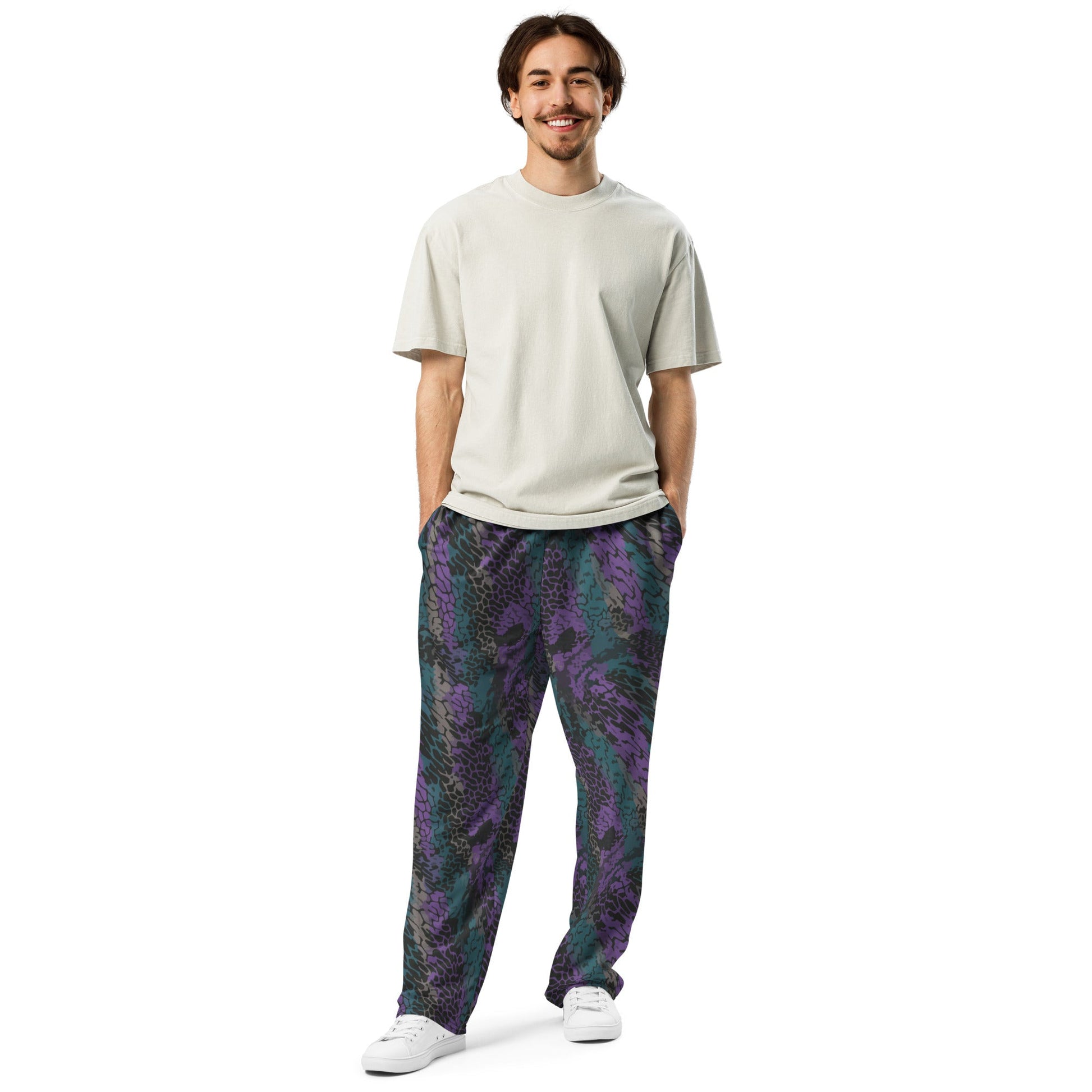 Modern Warfare Dragon Skin Neon CAMO Wide-leg joggers - Joggers