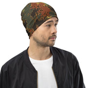 Autumn Fractal CAMO Beanie - Head
