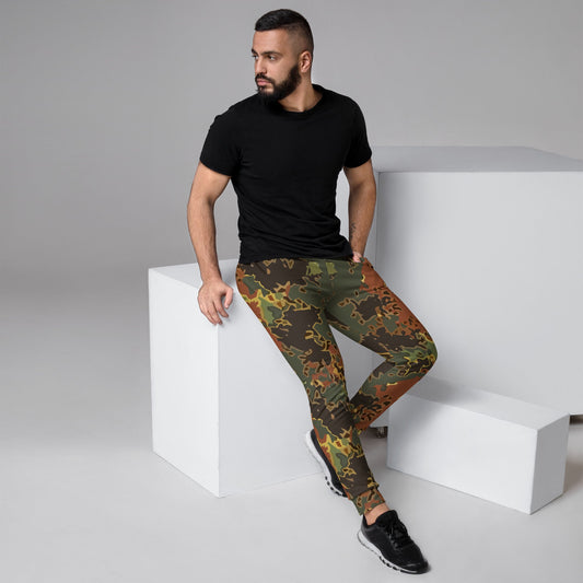 Modern Warfare Fractal Flecktarn Autumn CAMO Mens Joggers - XS