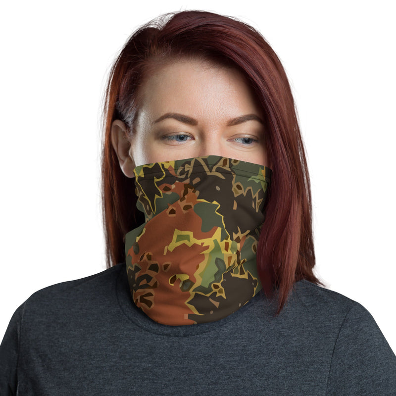 Autumn Fractal CAMO Neck Gaiter - Head