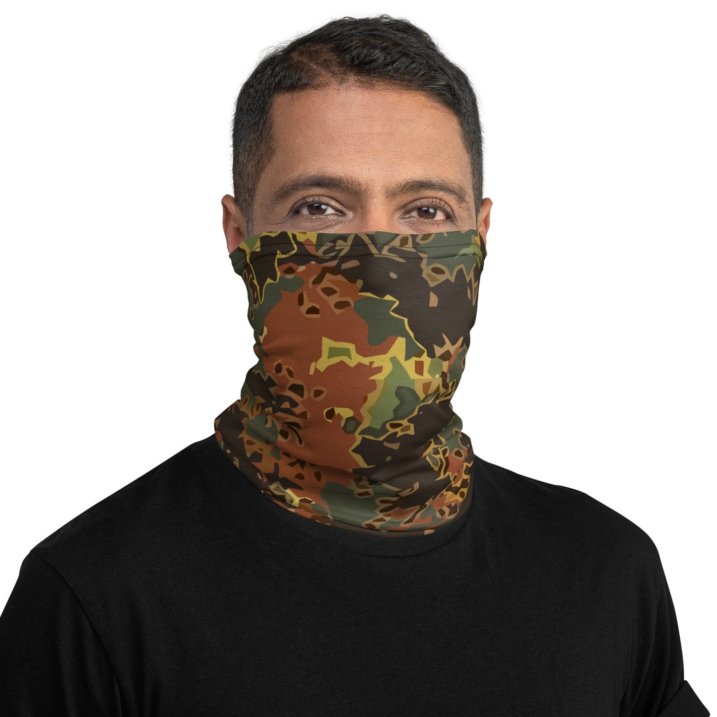 Modern Warfare Fractal Flecktarn Autumn CAMO Neck Gaiter Gaiters