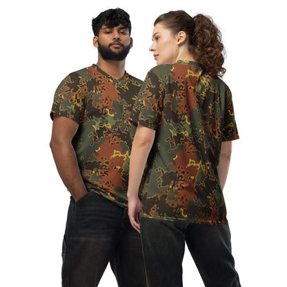 Modern Warfare Fractal Flecktarn Autumn CAMO Unisex Sports Jersey - 2XS