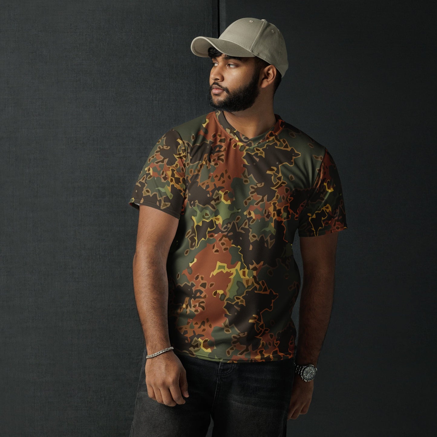 Modern Warfare Fractal Flecktarn Autumn CAMO Unisex Sports Jersey