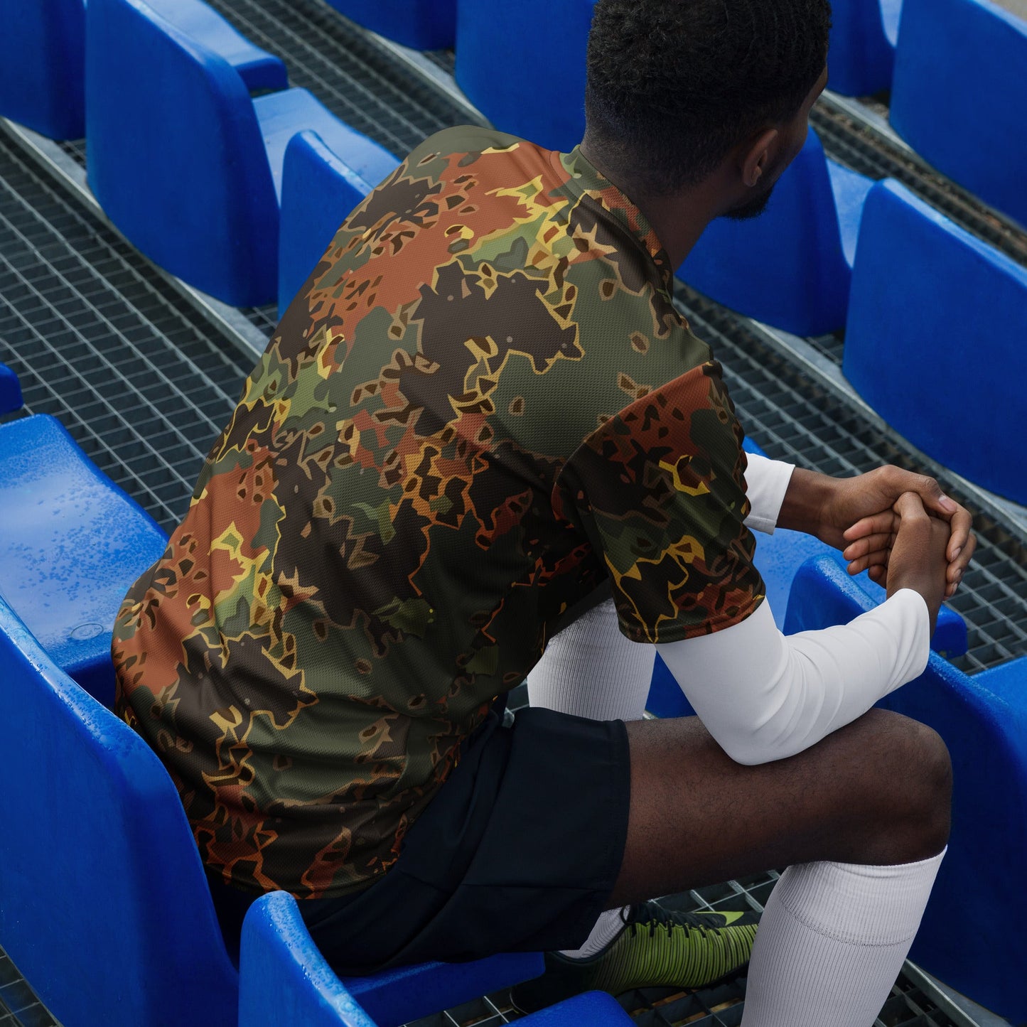 Modern Warfare Fractal Flecktarn Autumn CAMO Unisex Sports Jersey