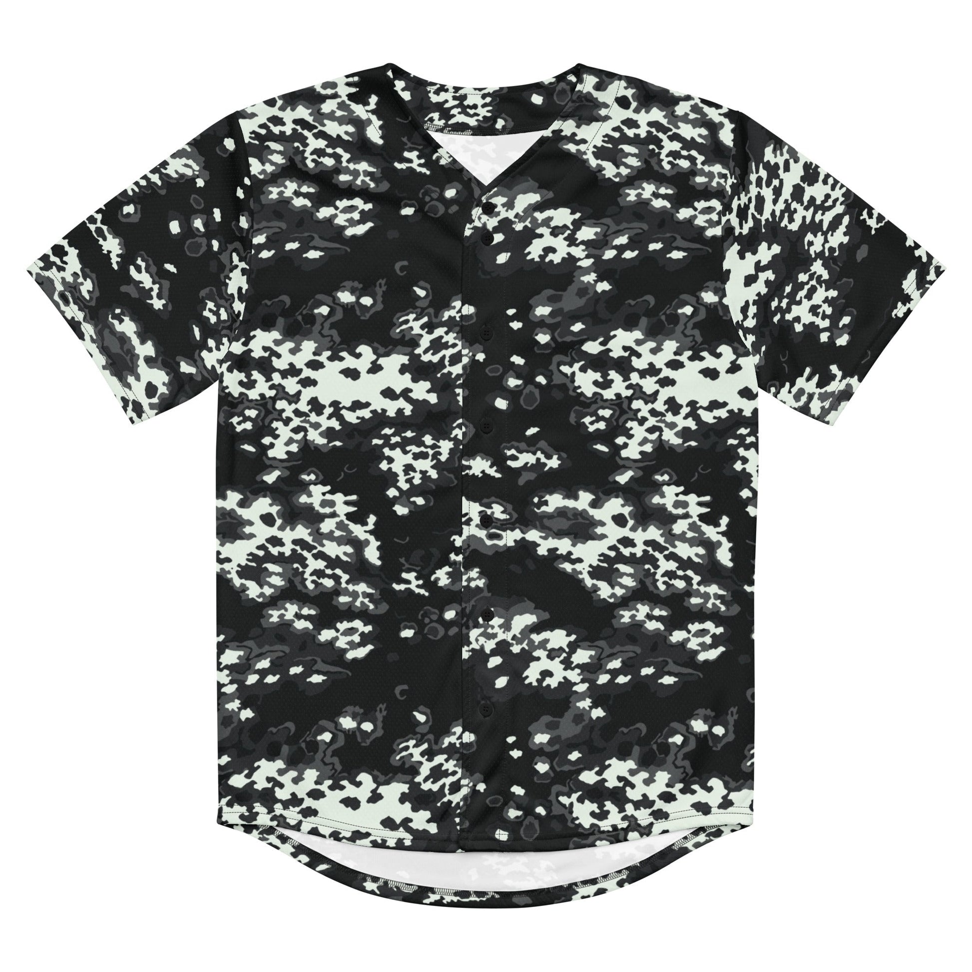 Modern Warfare Partizan Ghost Night CAMO baseball jersey - Baseball Jerseys