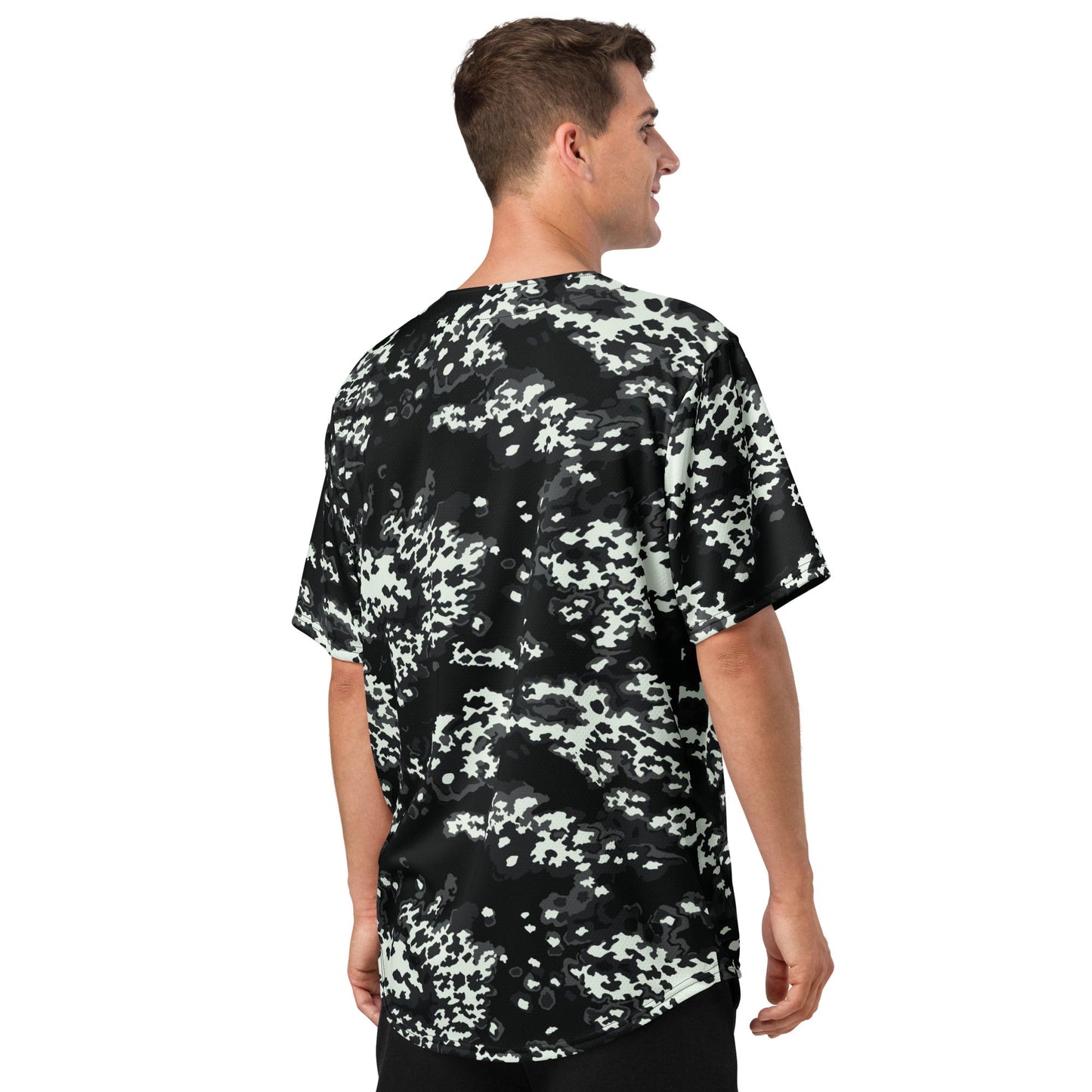 Modern Warfare Partizan Ghost Night CAMO baseball jersey - Baseball Jerseys
