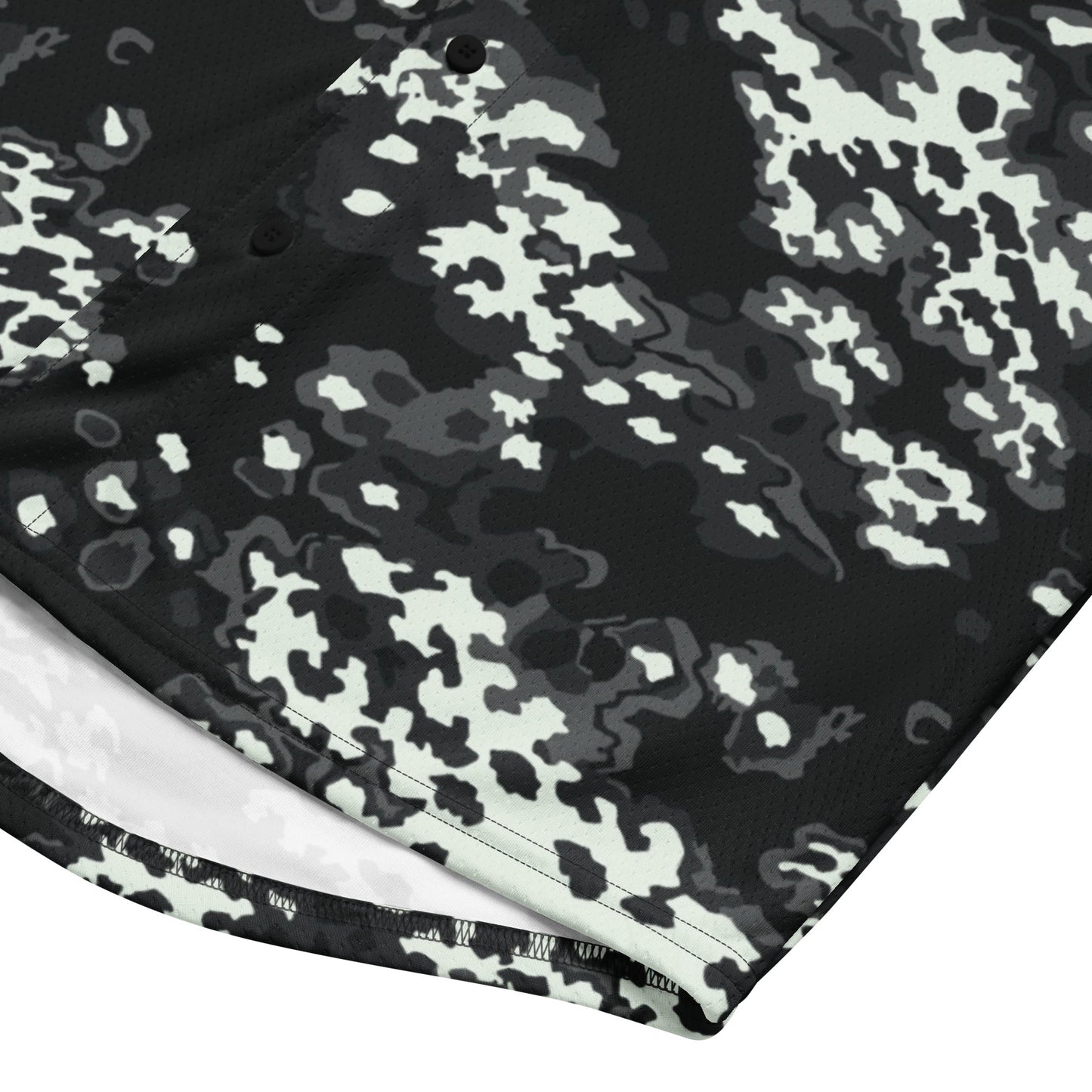 Modern Warfare Partizan Ghost Night CAMO baseball jersey - Baseball Jerseys