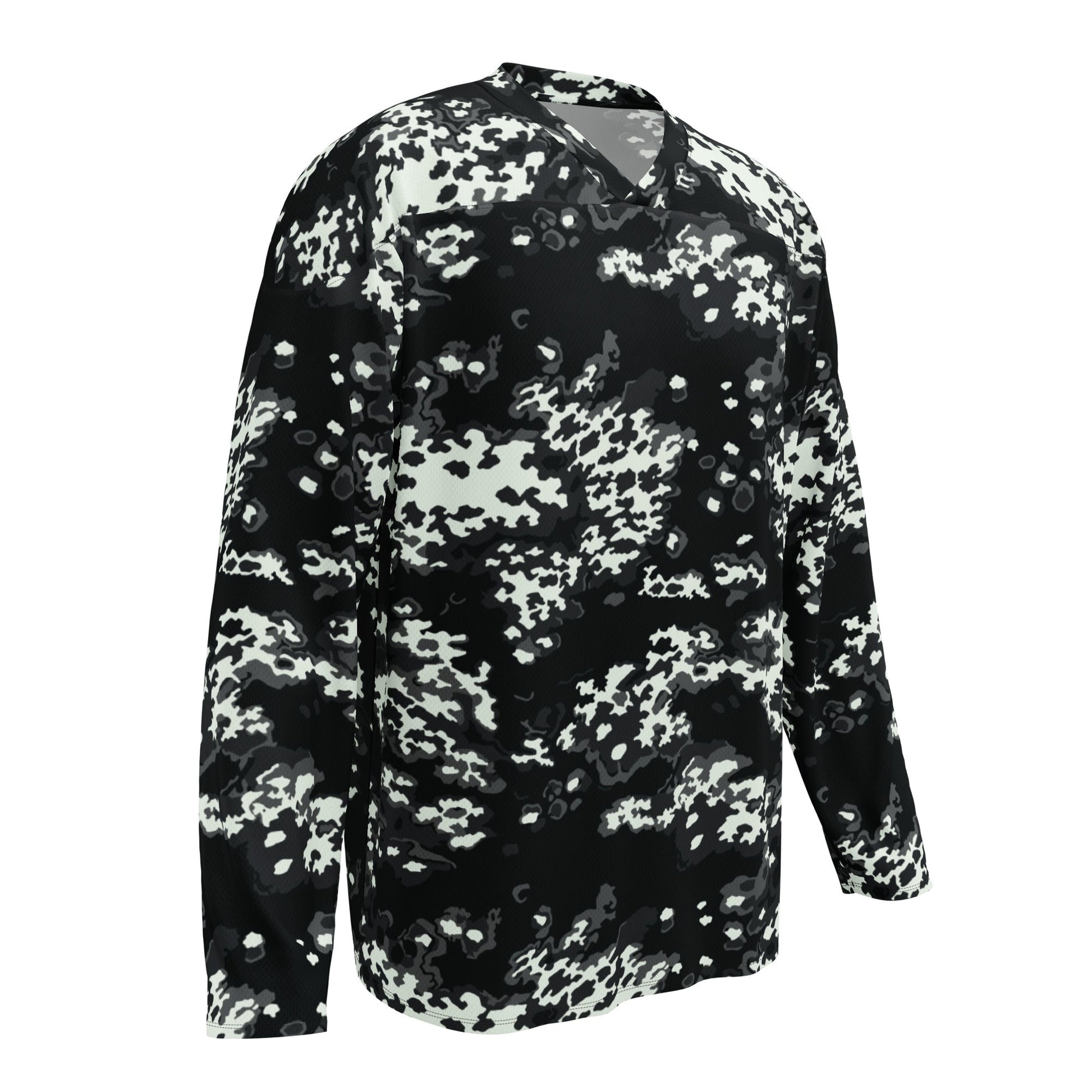 Modern Warfare Partizan Ghost Night CAMO hockey fan jersey - Hockey Jerseys