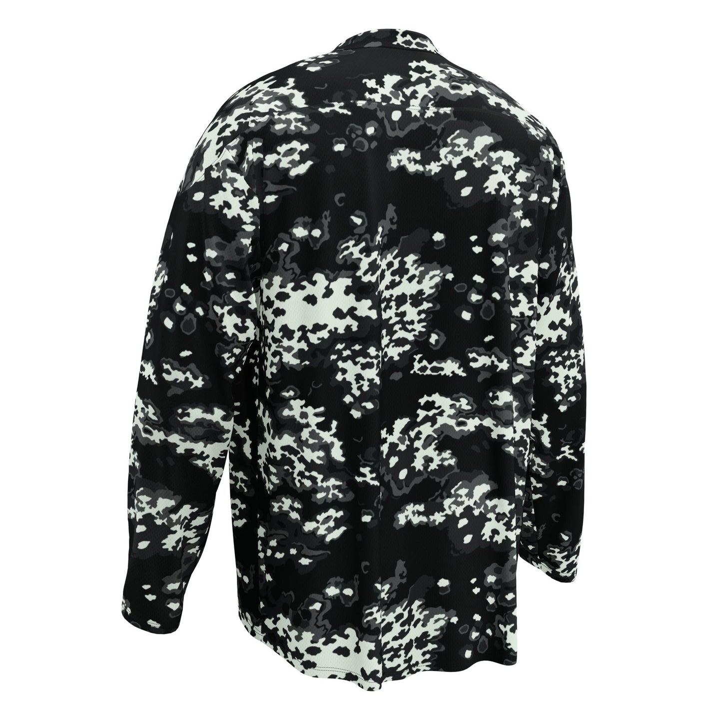 Modern Warfare Partizan Ghost Night CAMO hockey fan jersey - Hockey Jerseys