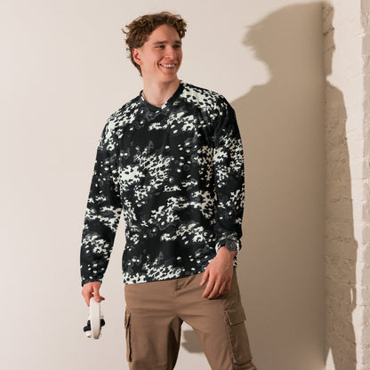 Modern Warfare Partizan Ghost Night CAMO hockey fan jersey - Hockey Jerseys