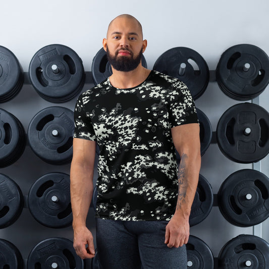 Modern Warfare Partizan Ghost Night CAMO Mens athletic t-shirt - XS - Athletic T-Shirts