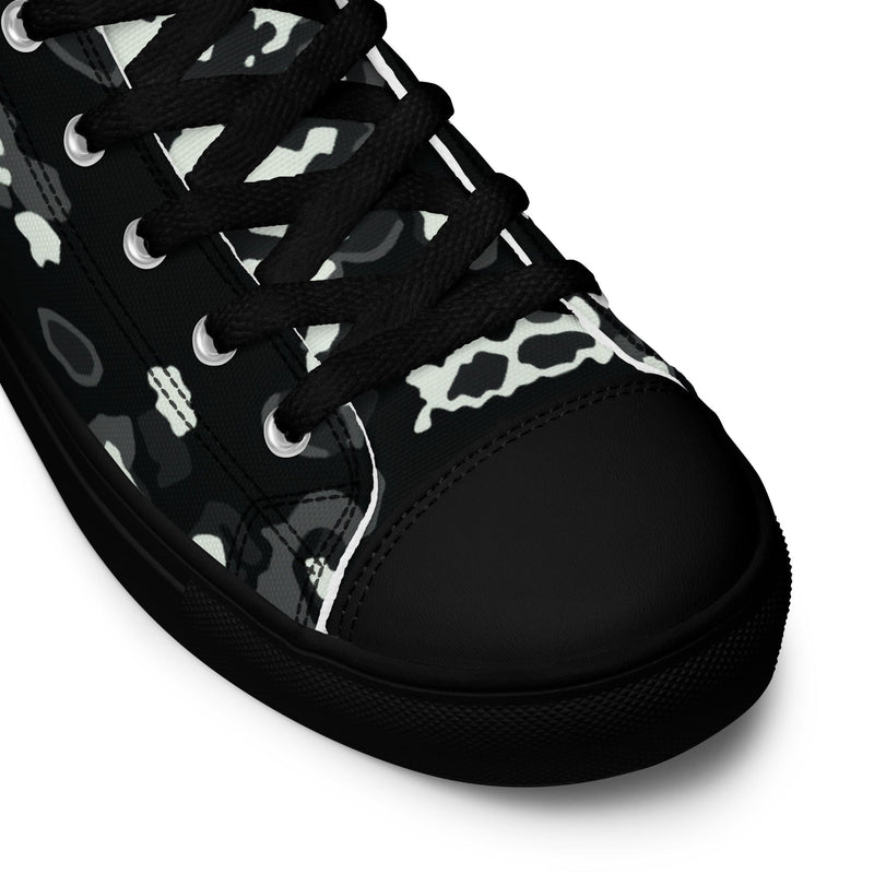 Partizan Ghost Night CAMO Mens High-Top Canvas Shoes