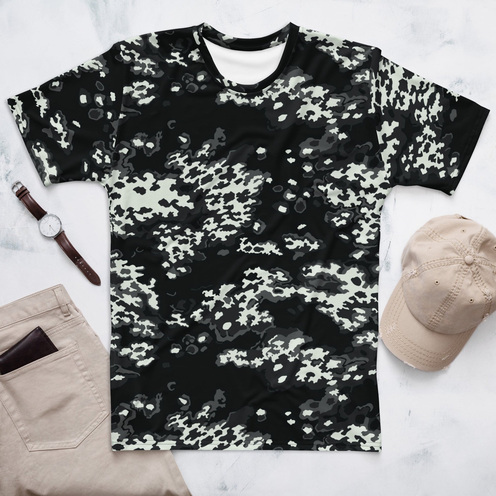 Modern Warfare Partizan Ghost Night CAMO Mens t-shirt - XS - T-Shirts