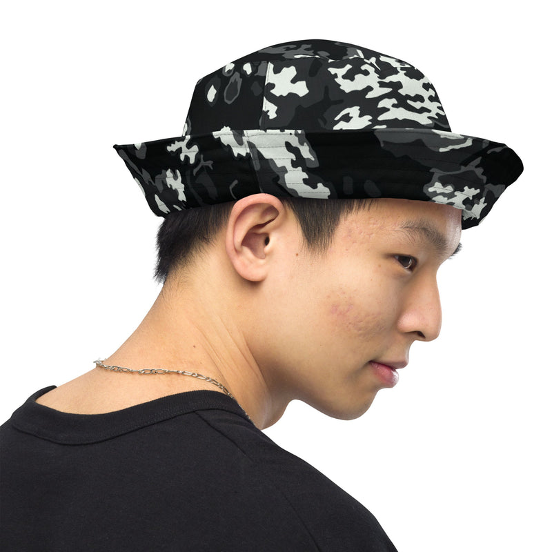 Partizan Ghost Night CAMO Reversible Bucket Hat - Head