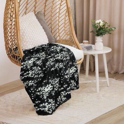 Modern Warfare Partizan Ghost Night CAMO Sherpa blanket - Blanket