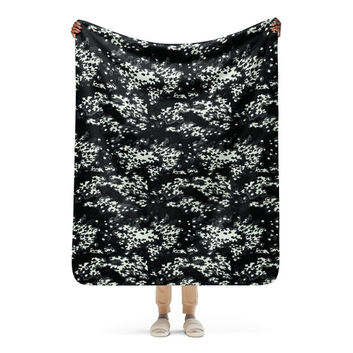 Partizan Ghost Night CAMO Sherpa Blanket - 50″×60″